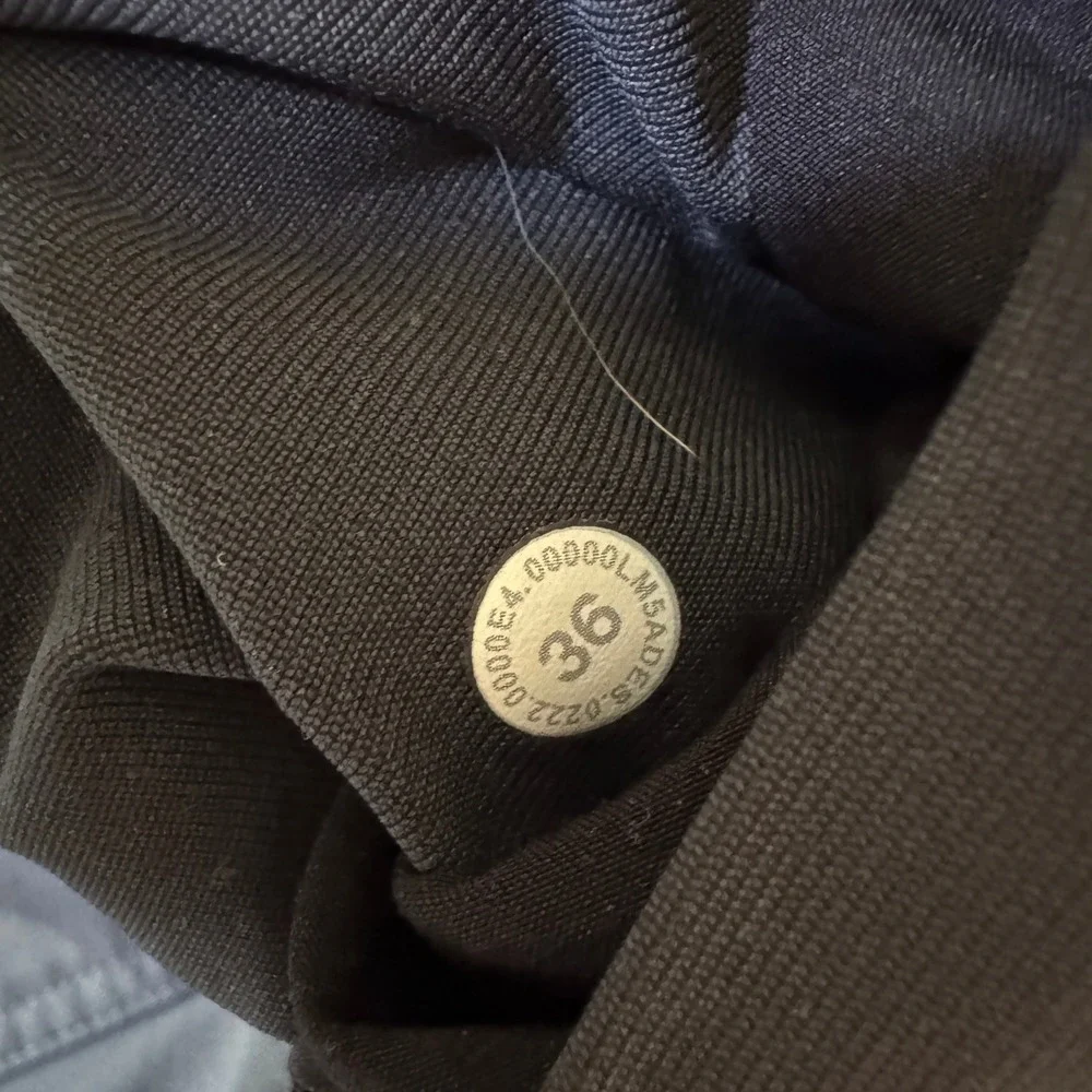 Lululemon ABC Pant Mens 36 Grey Obsidian Slim‎ Straight 5-Pocket Technical Pants
